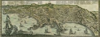 Cartina Napoli antica