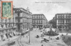 La fontana del Nettuno (piazza Bovio)