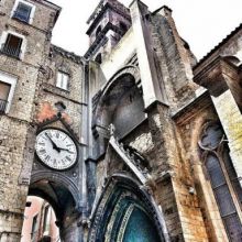 Chiesa di Sant'Eligio (particolare con orologio)