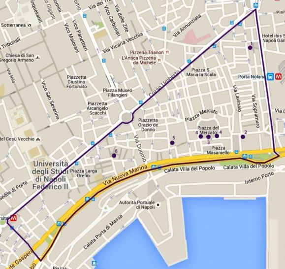 Le fontane del Mercato e del Pendino